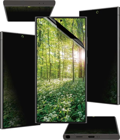 Picture of PanzerGlass Eco Matrix Ultra-Wide Fit Privacy Glass for Samsung Galaxy S25 Ultra