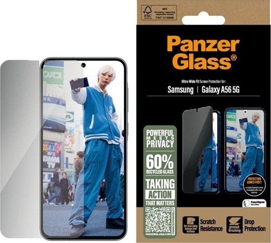 Picture of PanzerGlass Privacy Screen Protector Samsung Galaxy A56 5G