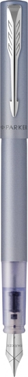 Picture of Parker Vector XL Metallic Silver Blue C.C. Fountain Pen M