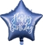 Attēls no Party Deco Balon foliowy Happy Birthday, 40cm, granat