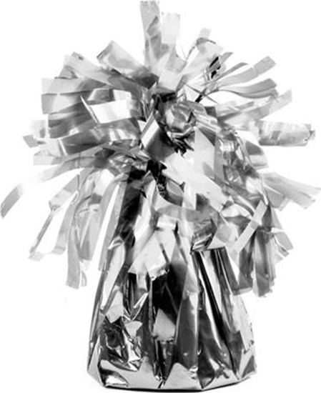 Picture of Party Deco Ciarek do balonów, srebrny, 7 cm, 130 g, 4 szt. uniwersalny