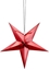 Attēls no PartyDeco Gwiazda papierowa, 30cm, czerwony one size