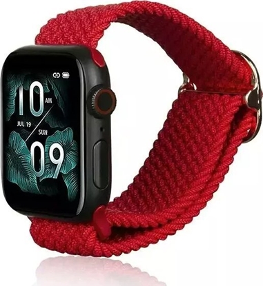 Изображение Pasek do smartwatcha Beline Textile do Apple Watch 42/44/45/49mm czerwony /red