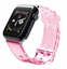 Picture of Pasek silikonowy bransoleta bransoletka Strap Light do zegarka Apple Watch 38 / 40 mm - czerwony