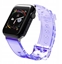 Attēls no Pasek silikonowy bransoleta bransoletka Strap Light do zegarka Apple Watch 38 / 40 mm - fioletowy