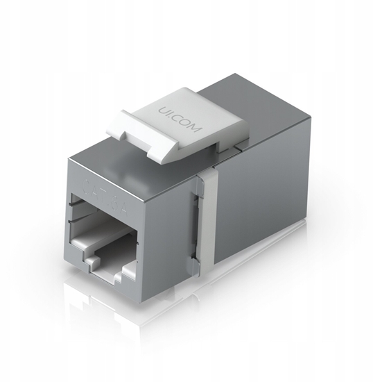 Picture of Pass-through Cat6A keystone