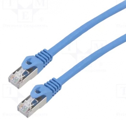 Изображение Patch cord CAT6 | FTP | 2m | Blue
