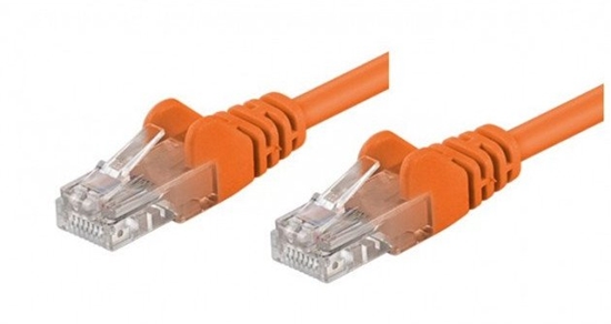 Picture of Patchcord Cat5e UTP 3m CCA pomaraczowy