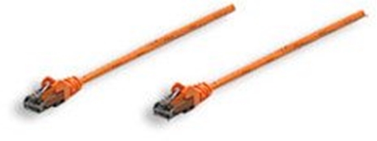 Изображение Patchcord Cat6 SFTP 3M 100% Cu pomaracz
