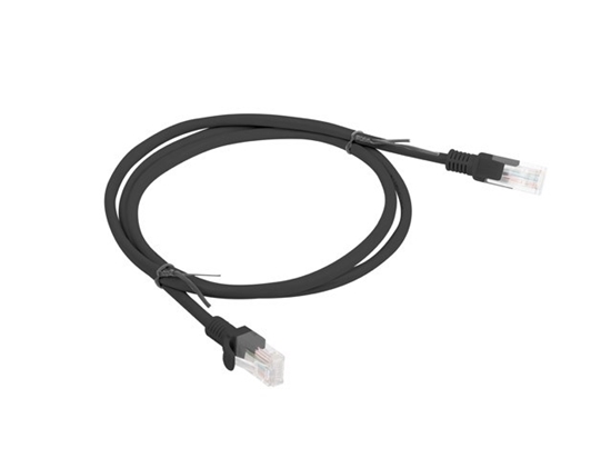 Изображение Patchcord kat.5e 1.0M UTP czarny 