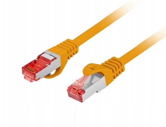 Изображение PATCHCORD KAT.6 S/FTP LSZH CU 1.5M POMARACZOWY FLUKE PASSED LANBERG