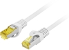 Изображение Patchcord kat.6a s/ftp lszh cu 1.5m biały fluke passed 