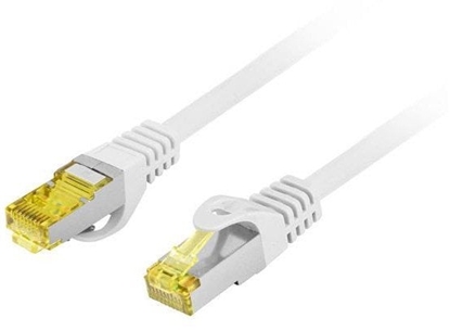 Picture of PATCHCORD KAT.6A S/FTP LSZH CU 15M SZARY FLUKE PASSED LANBERG