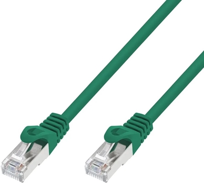 Изображение Extralink Kat.7 S/FTP 1m 20G Zielony | Patchcord LAN | Mied Kabel sieciowy skrtka
