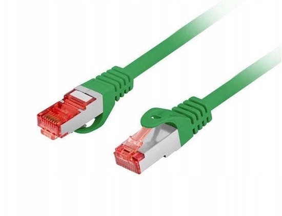 Picture of Patchcord Lanberg S/FTP kat.6 3m LSZH CU fluke passed zielony