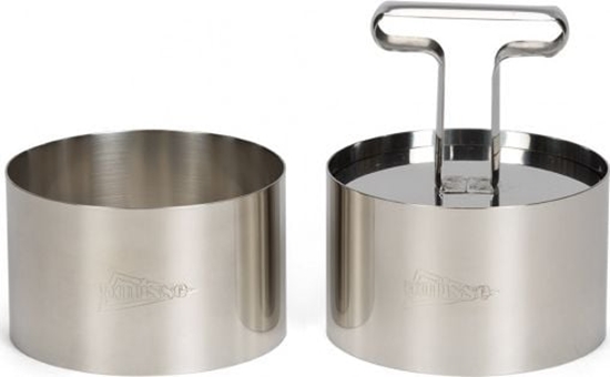 Picture of Patisse zestaw obrczek 9 x 5,5 cm stal nierdzewna srebrna 3-czciowy