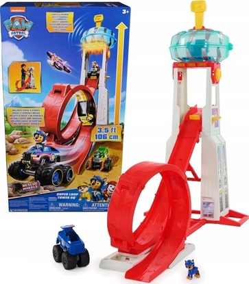 Attēls no Paw Patrol Tor samochodowy Rescue Wheels Super Loop HQ Tower  (6069672)
