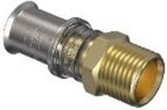 Picture of Pāreja 25x¾" Ā.V.  metāla, M5, Wavin