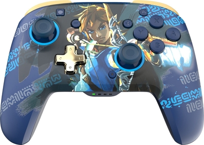 Изображение Pad PDP PDP SWITCH Pad bezprzewodowy Rematch Link Hero Glow in the Dark