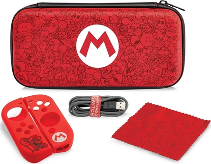 Attēls no PDP zestaw akcesoriów STARTER KIT MARIO REMIX EDITION do Nintendo Switch
