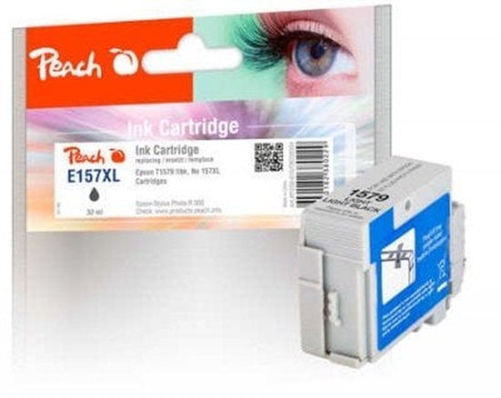 Изображение Peach Patrone Epson T1578 light light schwarz        Comp.