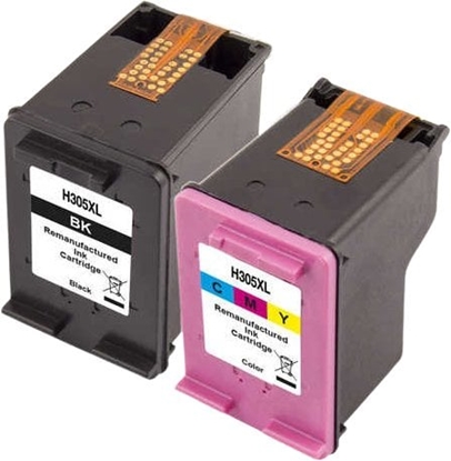 Attēls no Peach Patrone HP Nr.305XL MultiPack black & color remanufactured