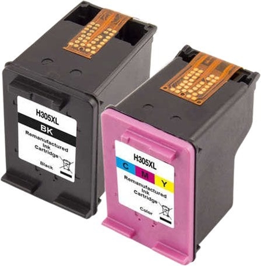 Изображение Peach Patrone HP Nr.305XL MultiPack black & color remanufactured