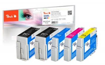 Изображение Peach PI200-631 ink cartridge 5 pc(s) Black, Cyan, Magenta, Yellow