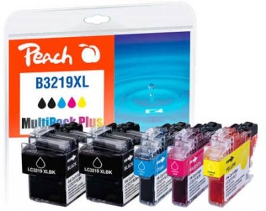Изображение Peach PI500-246 ink cartridge 5 pc(s) Black, Cyan, Magenta, Yellow