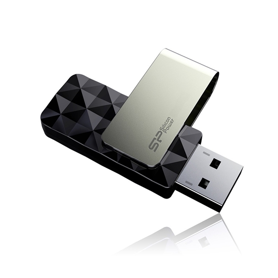 Изображение Pendrive BLAZE B30 32GB USB 3.0 LED czarny