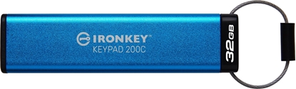 Attēls no Pendrive Kingston Kingston IronKey Keypad 200 32GB USB-C AES Encrypted