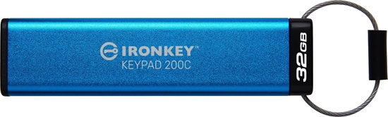 Picture of Pendrive Kingston Kingston IronKey Keypad 200 32GB USB-C AES Encrypted