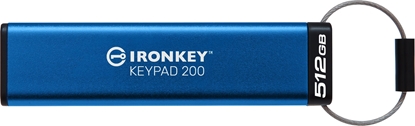 Attēls no Pendrive Kingston Kingston IronKey Keypad 200 512GB USB-A AES Encrypted