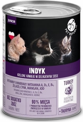 Picture of Pet Republic PET REPUBLIC KOT JUNIOR pusz.400g INDYK   sos