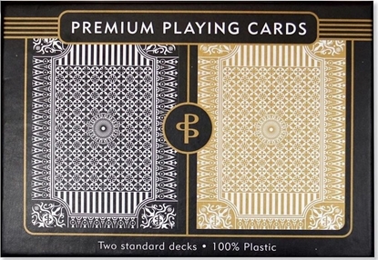 Picture of Peter Pauper Press Karty do gry Czarne/Zote