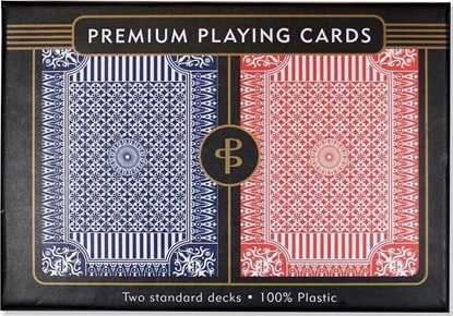 Picture of Peter Pauper Press Karty do gry Czerwone/Niebieskie