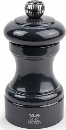 Picture of Peugeot Bistro salt mill 10 cm slate lacquered wood
