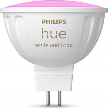 Изображение Philips Hue LED Lampe MR16 400lm White Color Amb.