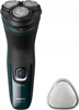 Picture of Philips X3002/00 men's shaver Rotation shaver Trimmer Black, Green