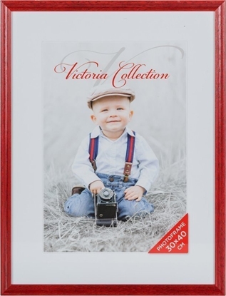 Attēls no Ramka Victoria Collection Photo frame Memory 30x40cm, red