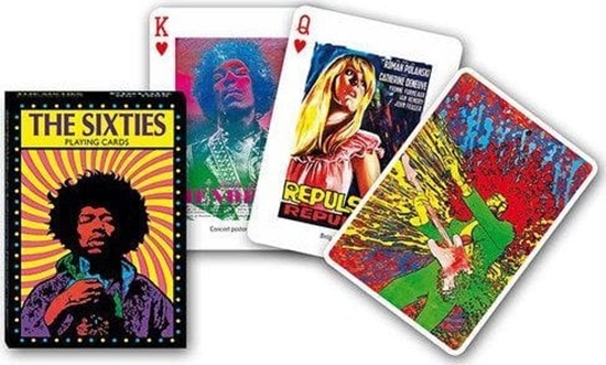 Picture of Piatnik Karty poj. international Lata Sze¶dziesi±te PIATN