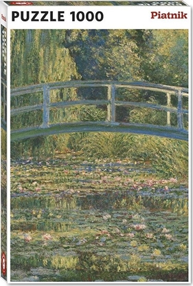 Изображение Piatnik Puzzle 1000 - Monet, Most nad stawem PIATNIK
