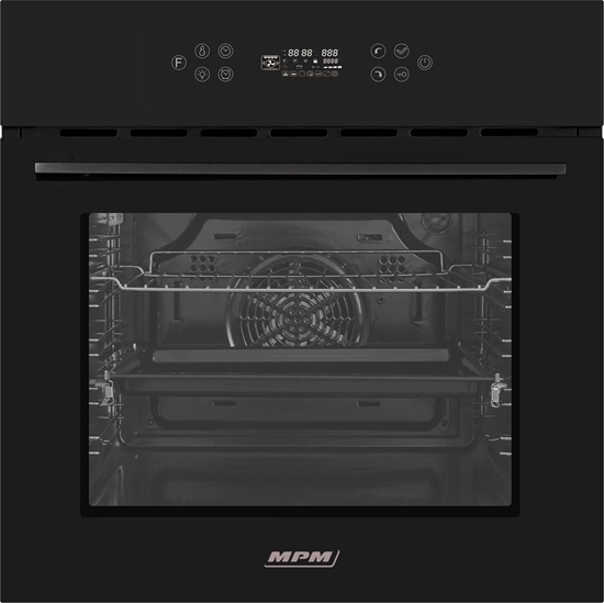 Picture of Piekarnik MPM MPM-63-BO-26 Piekarnik 60cm czarny Full glass black