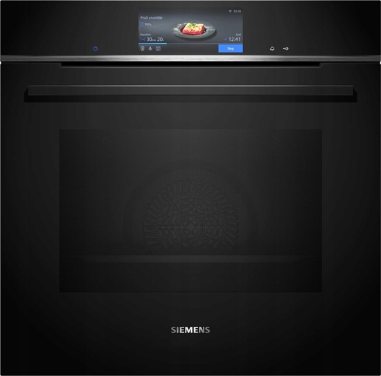 Picture of Piekarnik Siemens HB778G3B1 oven (black/stainless steel, 60 cm, Home Connect)