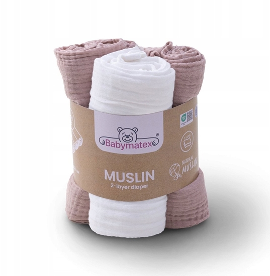 Picture of Pielucha MUSLIN 3 pak, roz. 70x80
