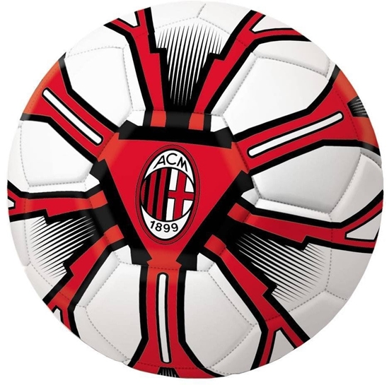 Picture of Pika Nona do Nogi Piki Nonej dla Dzieci Football AC MILAN Rozmiar 5