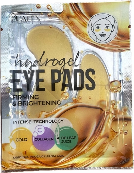 Picture of PILATEN_Hydrogel Eyepads hydroelowe patki pod oczy z kolagenem i zotem koloidalnym 6g