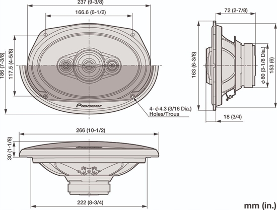 Picture of Pioneer TS-A6961F