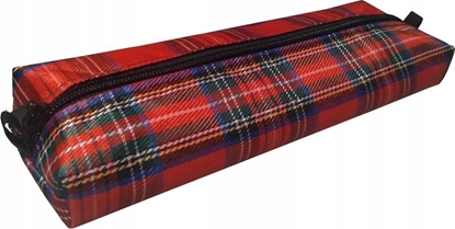 Изображение Piórnik 7R Piórnik szkolny NS02 kratka czerwona