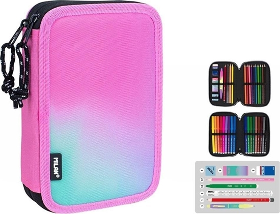 Picture of Piórnik Milan Piórnik 2 poz. z wyposaeniem Sunset róowy MILAN